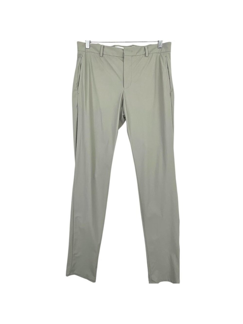 PT Torino Epsilon Pants Mens 34x32 Gray Slim Tapered Kinetic Travel Work Commute